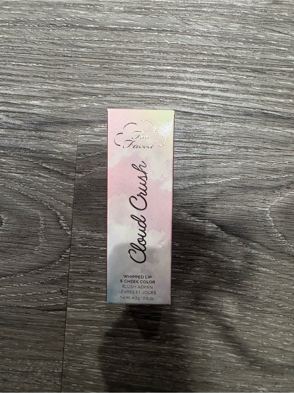 Too Faced Cloud Crush Whipped Lip & Cheek Color — Soft Pink
